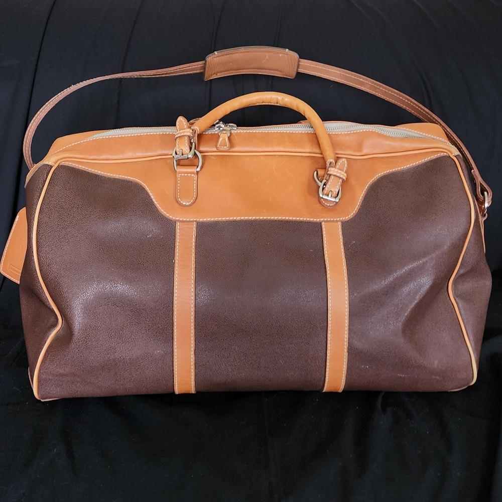Mulholland leather Weekender